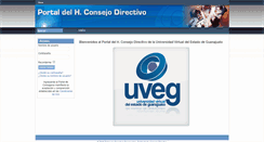 Desktop Screenshot of consejeros.uveg.edu.mx